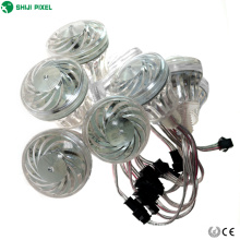 Hot selling 45mm 12LEDs DC24V cheap mulitcolor led point light for bumper cars